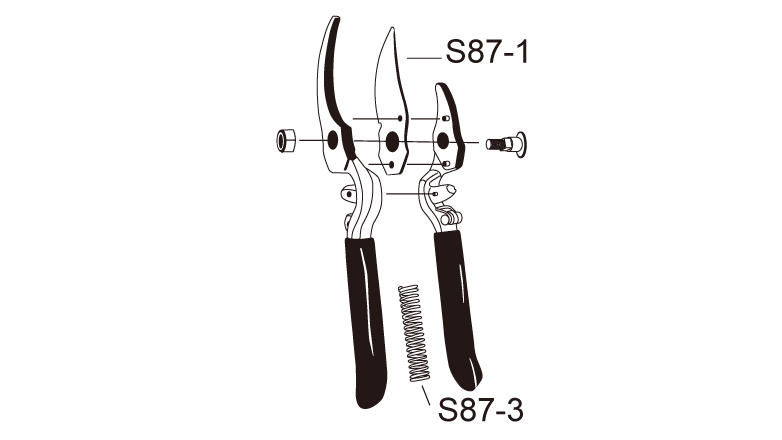 FORGED SECATEURS  PS187